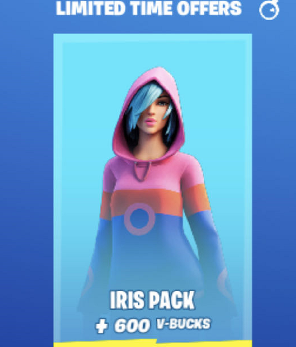 Fortnite Top Up The iris Pack 600vb Reload Service ... - 980 x 1149 png 898kB