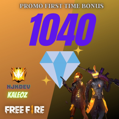 Top Up Garena Free Fire 1040 Diamonds If Available Bonus ...