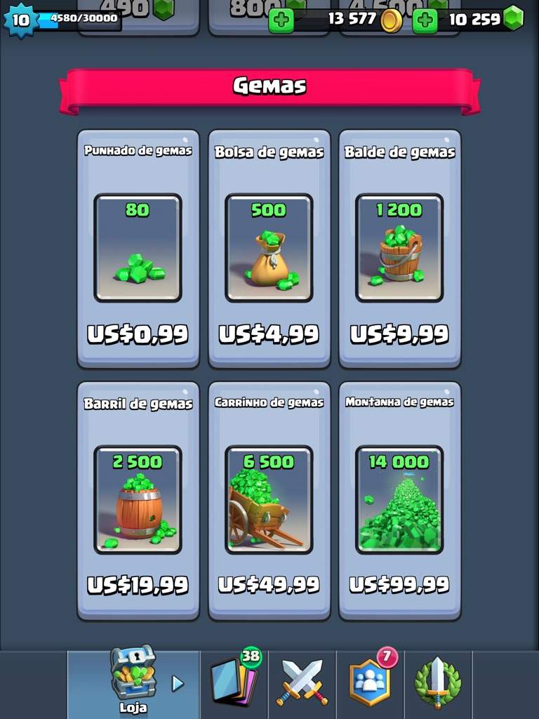 Clash Royale Top Up 2500 Gems (19.99). 100 SAFE. Delivery time Very
