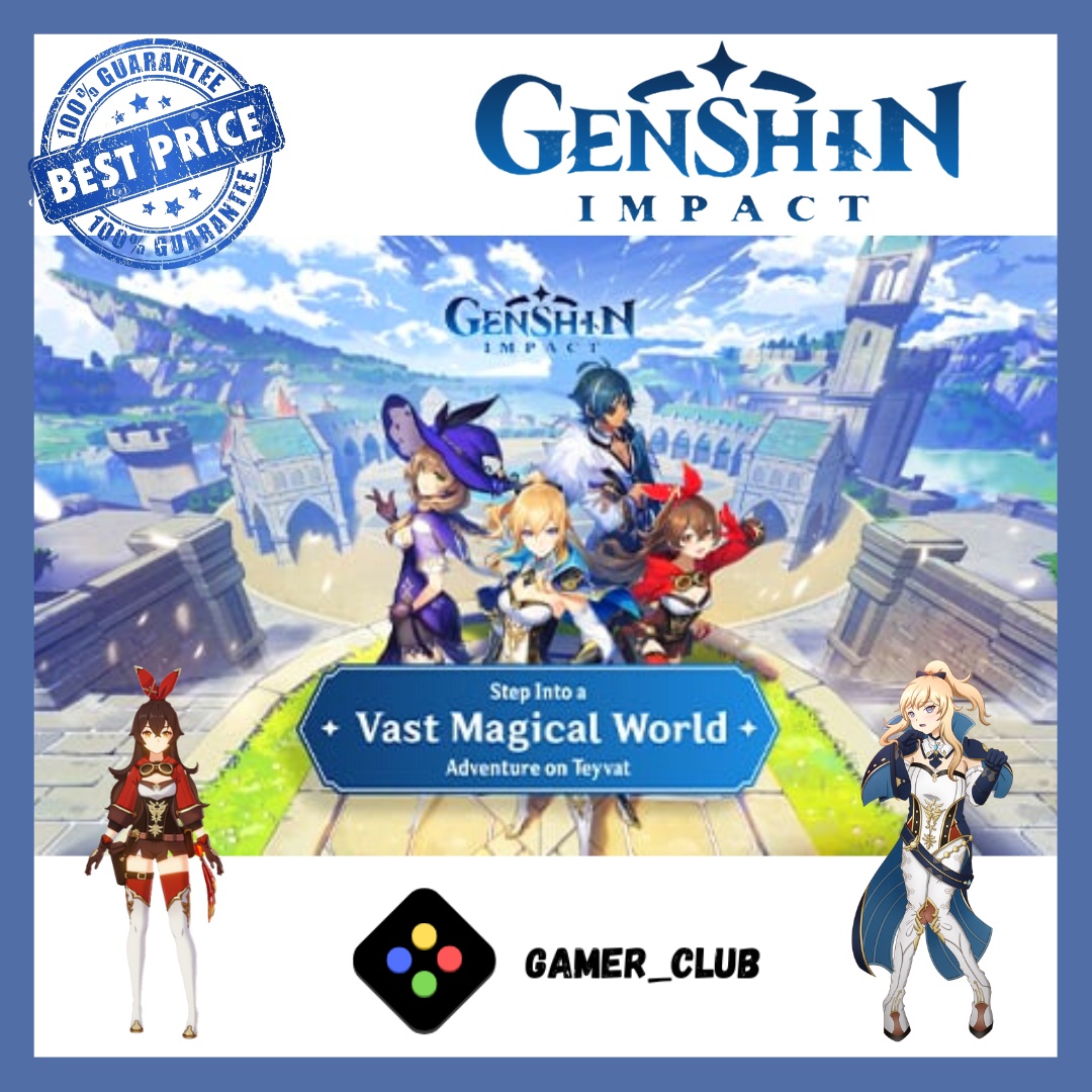 Blessing of Welkin Moon Genshin Impact [ User ID & Server Only ]